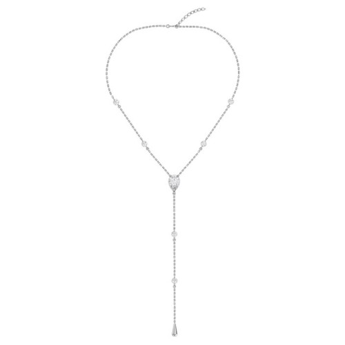 Серебряное колье с фианитом