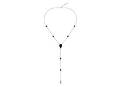 Серебряное колье с кварцем