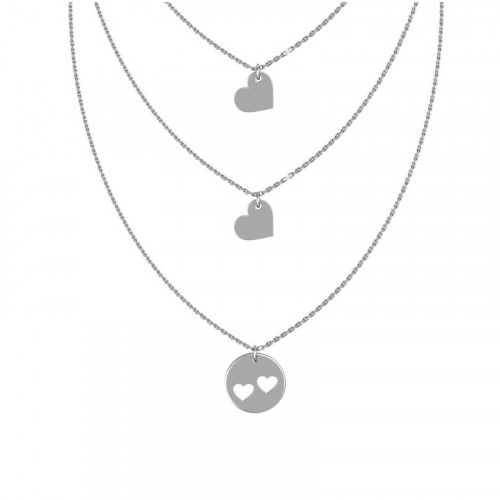 Серебряное колье 