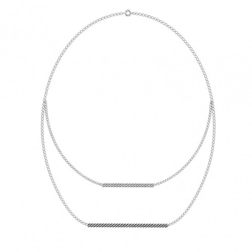 Серебряное колье 