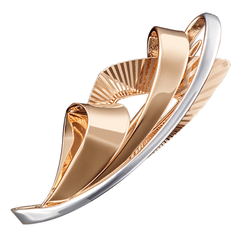 Брошь из золота 