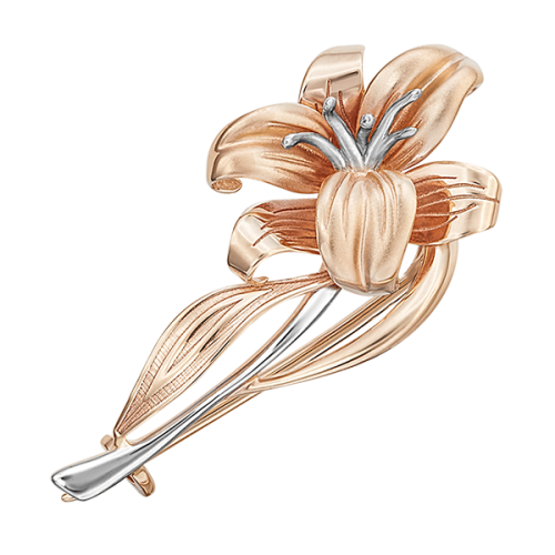 Брошь из золота 