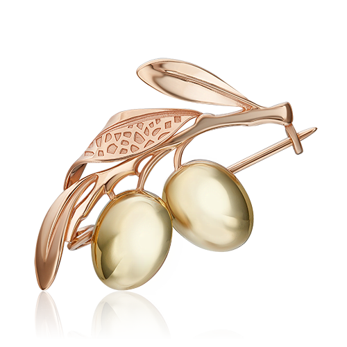 Брошь из золота 