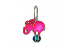 Серебряная подвеска с эмалью