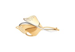 Брошь из золота 