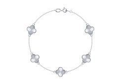 Браслет из белого золота 