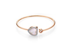 Золотой браслет с перламутром