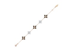 Золотой браслет с фианитом