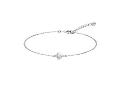 Серебряный браслет с фианитом