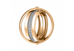 Золотое кольцо с фианитом