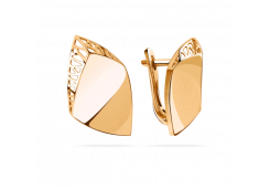 Золотые cерьги классические