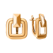 Золотые cерьги классические