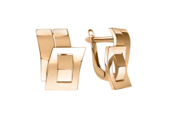 Золотые cерьги классические