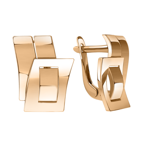 Золотые cерьги классические