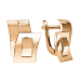Золотые cерьги классические