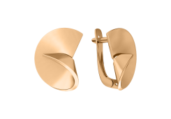 Золотые cерьги классические