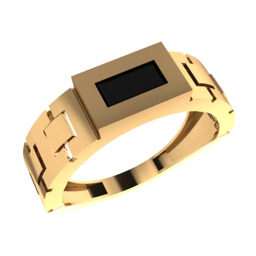 Печатка из золота со шпинелью