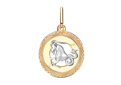 Золотая подвеска 