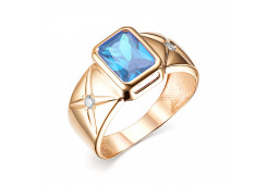 Золотое кольцо с топазом