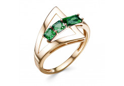 Золотое кольцо с турмалином