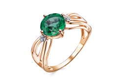 Золотое кольцо с турмалином