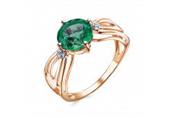 Золотое кольцо с турмалином