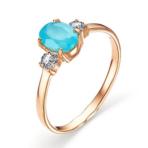 Серебряное кольцо с агатом