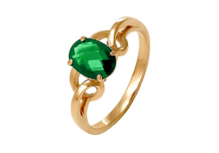 Золотое кольцо с турмалином