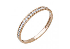 Золотое кольцо с фианитом