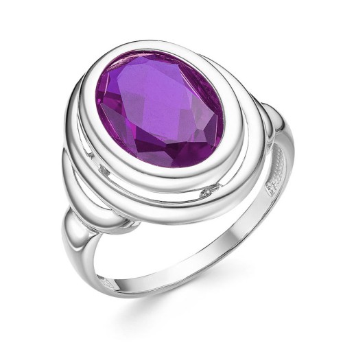 Серебряное кольцо с аметистом