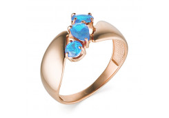 Золотое кольцо с топазом