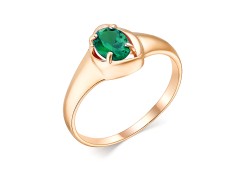 Золотое кольцо с турмалином