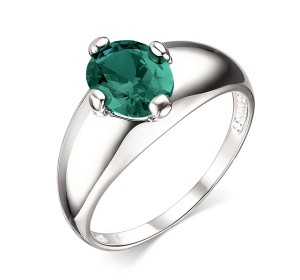 Серебряное кольцо с турмалином