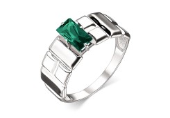 Серебряное кольцо с турмалином