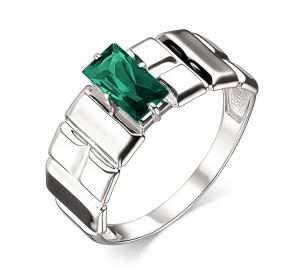 Серебряное кольцо с турмалином