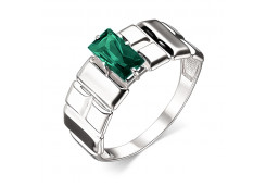 Серебряное кольцо с турмалином