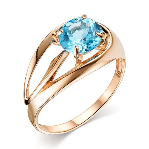 Золотое кольцо с топазом
