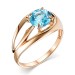 Золотое кольцо с топазом