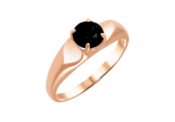 Золотое кольцо с агатом