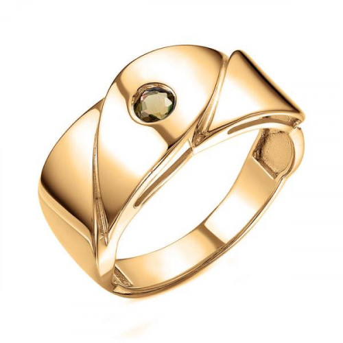Золотое кольцо с султанитом