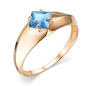 Золотое кольцо с топазом