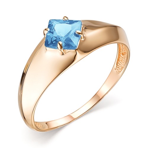 Золотое кольцо с топазом