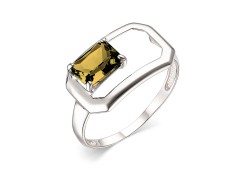 Серебряное кольцо с султанитом