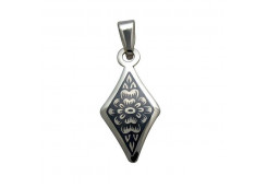 Серебряная подвеска с чернением
