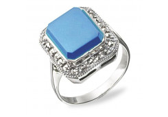 Серебряное кольцо с бирюзой