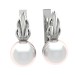 Серебряные cерьги с жемчугом