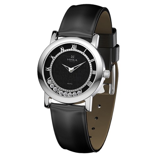 Часы из серебра с фианитом