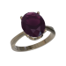 Золотое кольцо с аметистом