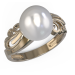 Золотое кольцо с жемчугом