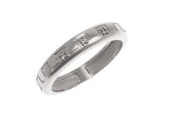 Серебряное кольцо с фианитом